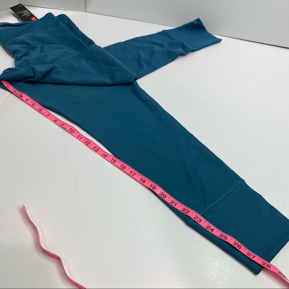 Under Armour women’s Sz XXL heat gear teal workout pants fitted leggings New - Picture 12 of 14